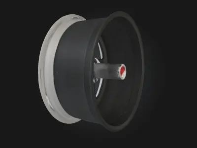 Wheel Elegance  A Fusion of Style and Precision Engineering 3D model