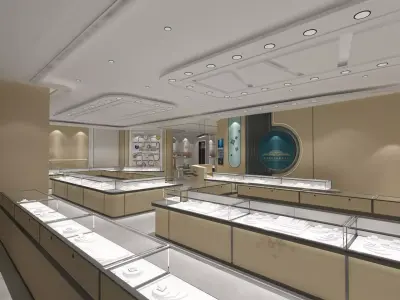 Jewelry Store 2 3D model