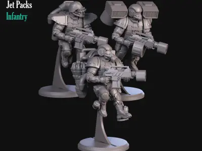 Jet Packs 3D print model