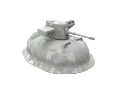WWII German fictional hover tanks 3D print model