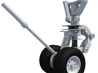 Landing Gear V5 3D model