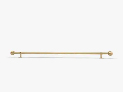 Cole Curtain Rod 3D model