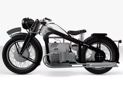 Zundapp K800 1933 3D model