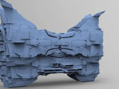 Space Roamer Mining laser Architecture 2 3D model