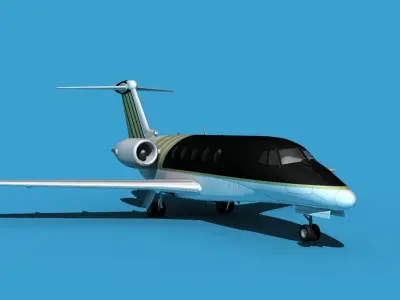 Cessna Citation 650 III V14 3D model