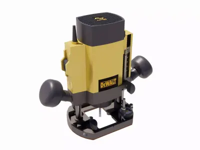 Router woodworking tool 3D model