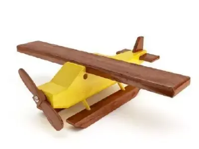 Airplane kids toy 3D model