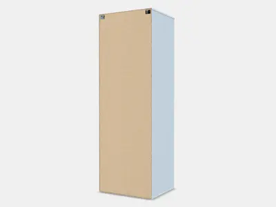 GODISHUS Wardrobe Low-poly 3D model purchase