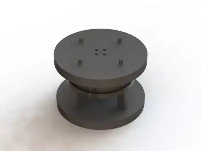 Repuxo Nao Cilindrico 19 Ton Non Cylindrical Press 3D model
