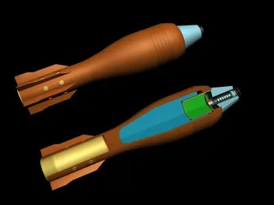 Russian Mortar Shovel 1939 3D model