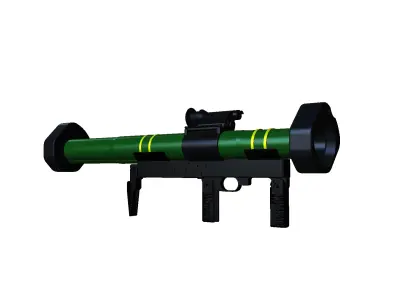 RGW 60mm Grenade Launcher  Replica High Detail 3D Printed Model 3D model
