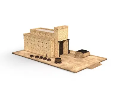 Solomons Temple 3D model
