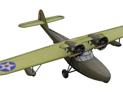Douglas Dolphin Low-poly 3D model purchase