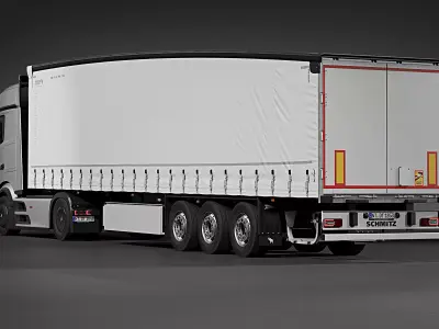 2025 Mercedes-Benz Actros L 3D model