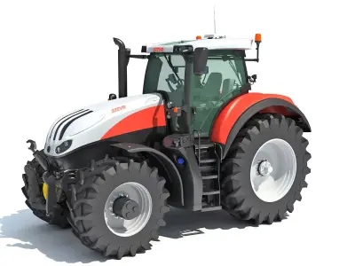 Steyr Tractor 3D model