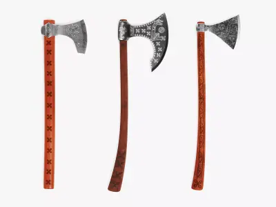-Viking Axes- 3D model