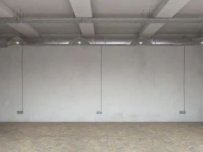 Loft Interior 3D model 4
