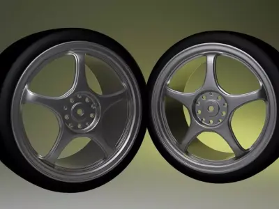 5z Rims 3D model