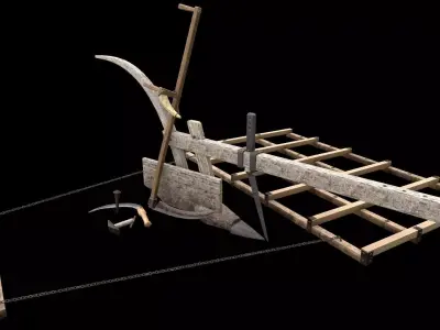 Medieval Agriculture Asset Pack Low-poly 3D model