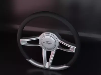 Billet Specialties Steering Wheel 3D model
