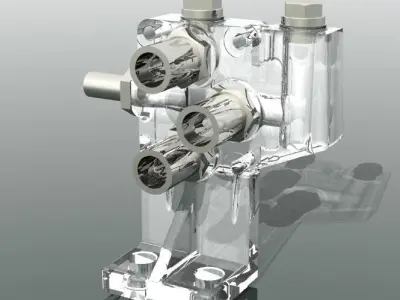 Carrier for RLV I58488 Knorr Bremse Free 3D model