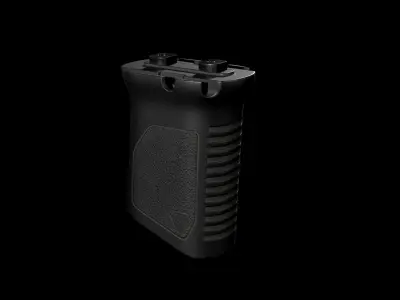 Strike Industries M-LOK Angled Vertical Grip Low-poly 3D model