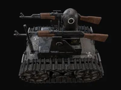 War robot  3D model purchase