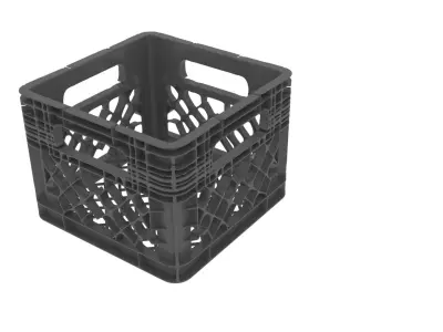 Plastic Crate 3D model