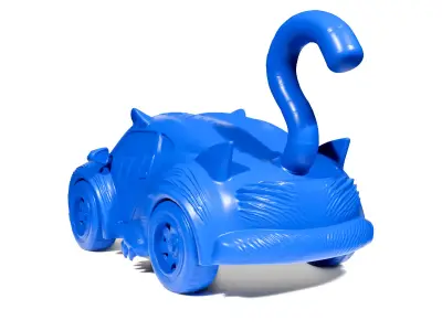 Tiger toy car 3D print model