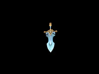 sword legend of zelda 3D model