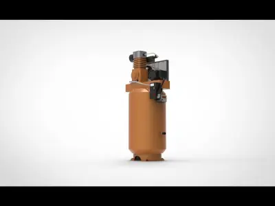 Air compressor type BB 3D model