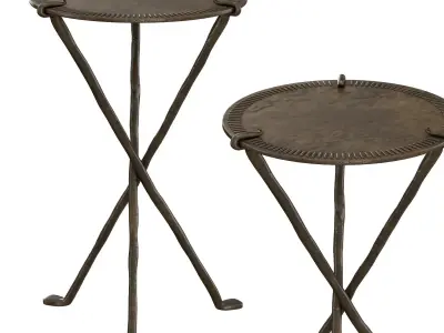 GUERIDON COMTESSE SIDE TABLE 3D model