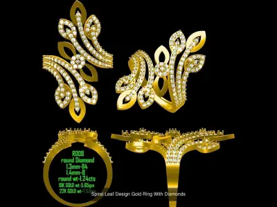 JCD 12 RING FILES 3D Model Pack