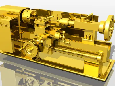 My Lathe  3D model