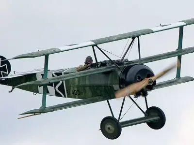 Fokker DR1 3D model
