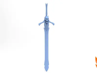 Sword from devil may cry 3D model