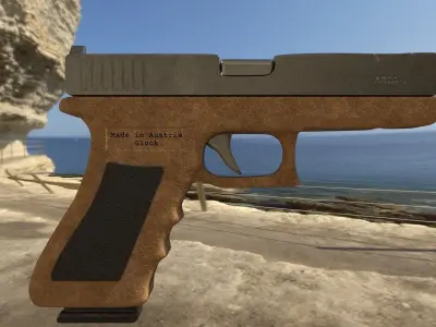Glock-17 glock Free 3D model