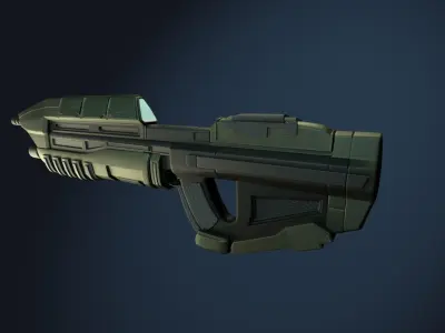 MA5B Assault Rifle 3D model