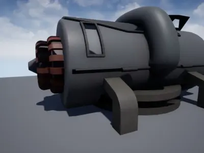 Laboratory Machine A - Extractor Free 3D model