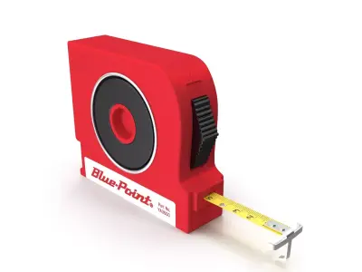 SO Tape Rule YA3600 Low-poly 3D model