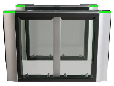 Speed Gate MSG100 Low-poly 3D model