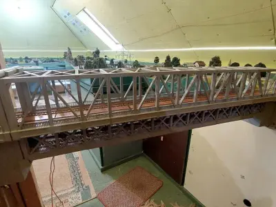 Bridge Entrance to Railway Model 1-87 FDM 3D print model