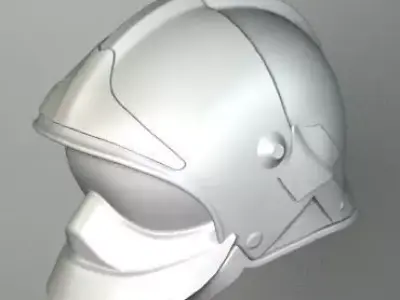 FIREFIGHTER HELMET 3D model