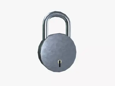 Pad Lock 3D model