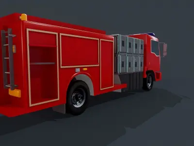 Truck 3D model shop
