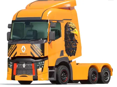 Renault truck 3D model