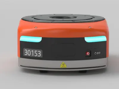 Amazon Kiva Robot 3D model