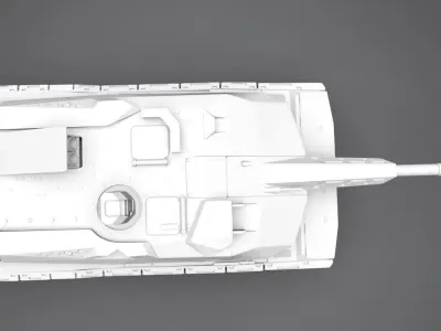 kf51 Panther Scale model 3D print model