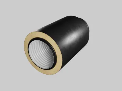 Corrugated pipes PLAST R-Ice 3D model