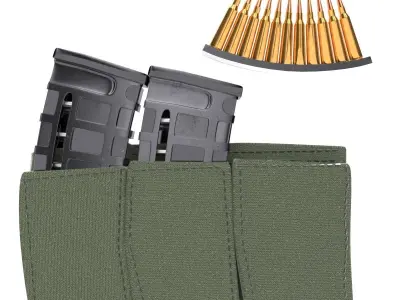 magazine with holder 3d model 3D model